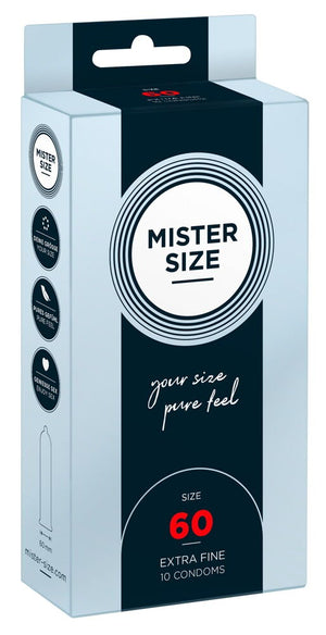 Mister Size 60 mm - Kondome nach Maß - 10 Stück