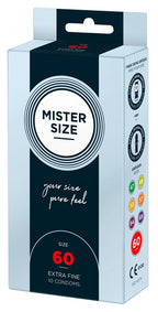 Mister Size 60 mm - Preservativi su Misura - 10 pezzi