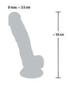 Medical Silicone Dildo - Dildo Realistico in Silicone con Ventosa