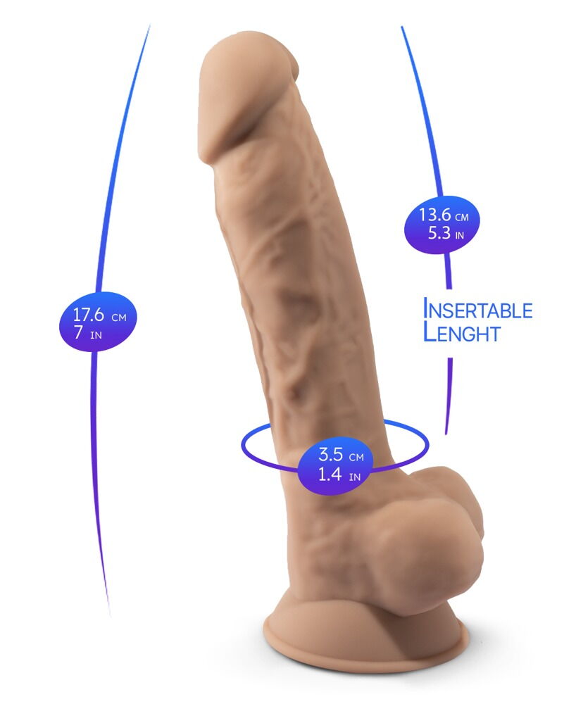 SILEXD Model 1 - Dildo Realistico Modellabile con Ventosa