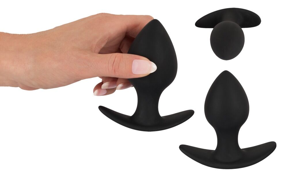 Black Velvets Anal Trainer Set - Set di 3 Plug Anali Graduali
