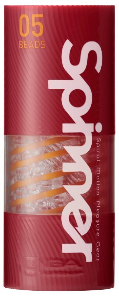 TENGA Spinner - Masturbatore Trasparente a Bobina Rotante