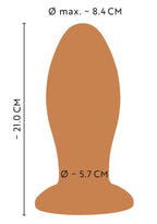 ANOS Soft Giant Butt Plug - Plug Anale XXL con Ventosa