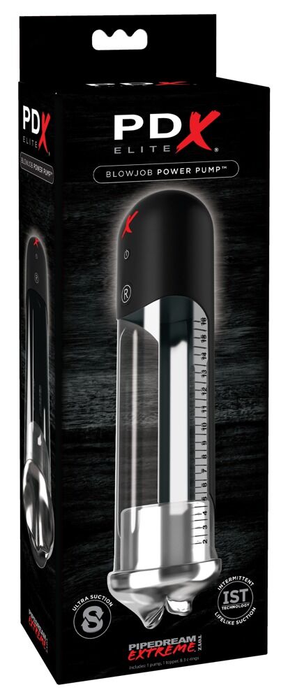 PDX Elite Blowjob Power Pump - Pompa Automatica per il Pene