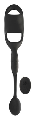 Rebel - Cock Ring with Remote-Controlled Anal Plug
