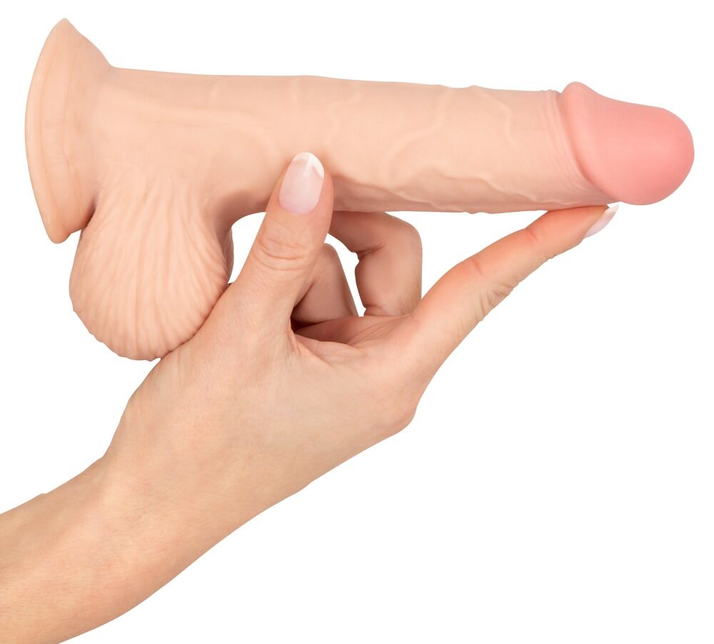 Nature Skin Dildo con Pelle Mobile - Dildo Realistico con Ventosa