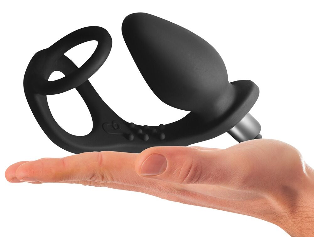 Rocks Off RO-Zen - Anillo para el Pene con Plug Vibrador