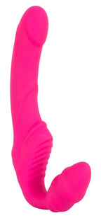 Strapless Strap-On Vibrating - Strapless Double Dildo