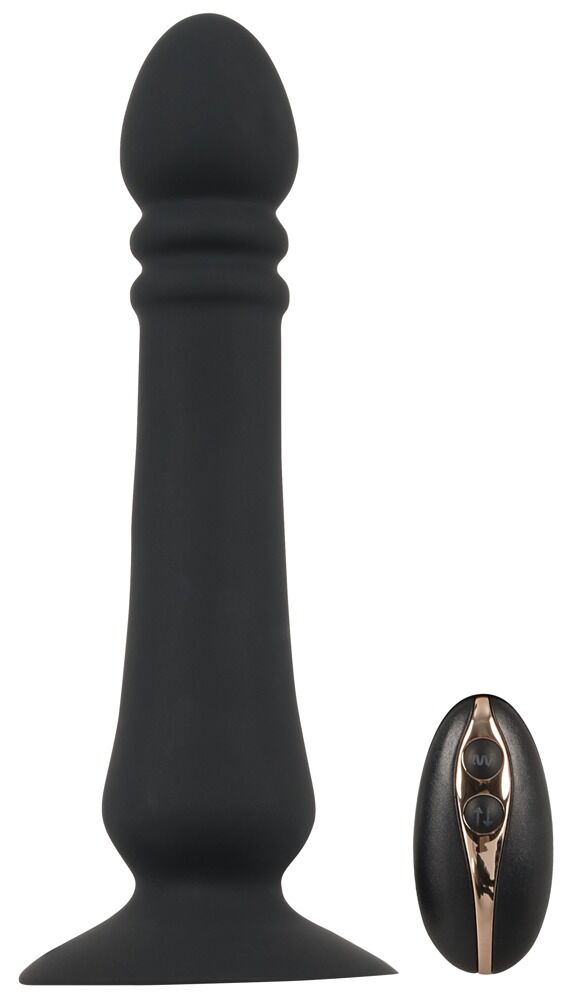 Black Velvets - Vibrador Anal con Empuje
