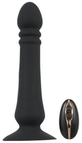 Black Velvets - Vibrador Anal con Empuje
