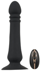Black Velvets - Vibrador Anal con Empuje