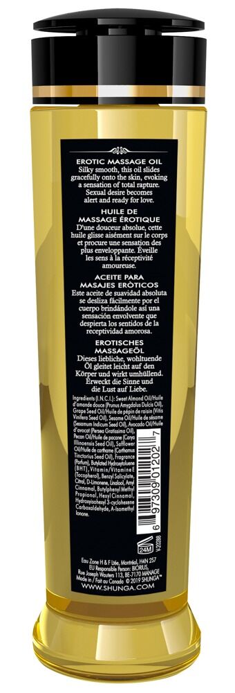 Shunga - Erotic Massage Oil - 240 ml