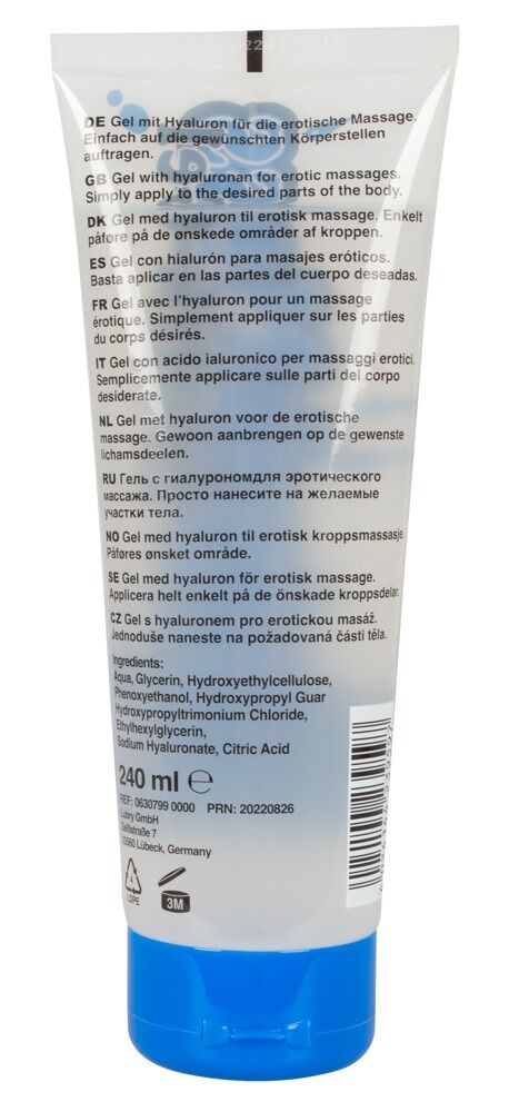 KlatschNass - Gel Erotico Scivoloso con Acido Ialuronico - 240 ml