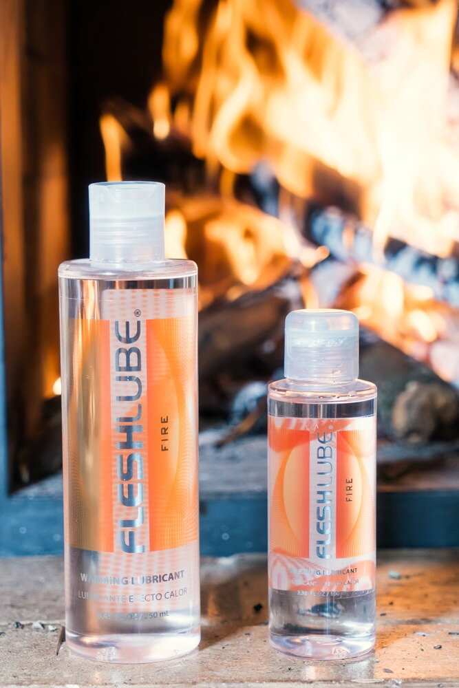 Fleshlight FleshLube Fire - Lubrificante Riscaldante a Base d'Acqua - 250 ml