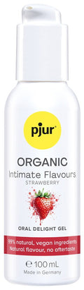 pjur ORGANIC Intimate Flavours Oral Delight Gel Fragola - 100 ml