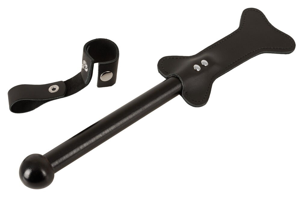 ZADO Paddle in Pelle con Manico in Legno