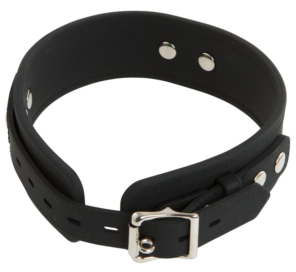 Bad Kitty Collare in Silicone con Guinzaglio Rimovibile
