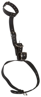 Bad Kitty Imbracatura Collo-Polsi in Similpelle con Manette