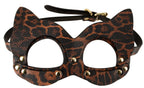 Bad Kitty Set Bondage 6 Pezzi in Similpelle Leopardata