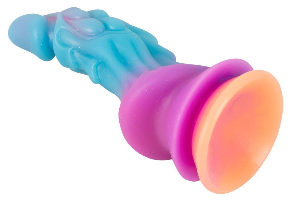 Beasty Cocks Mystic Dragon - Dildo Fantasy Glitterato con Ventosa
