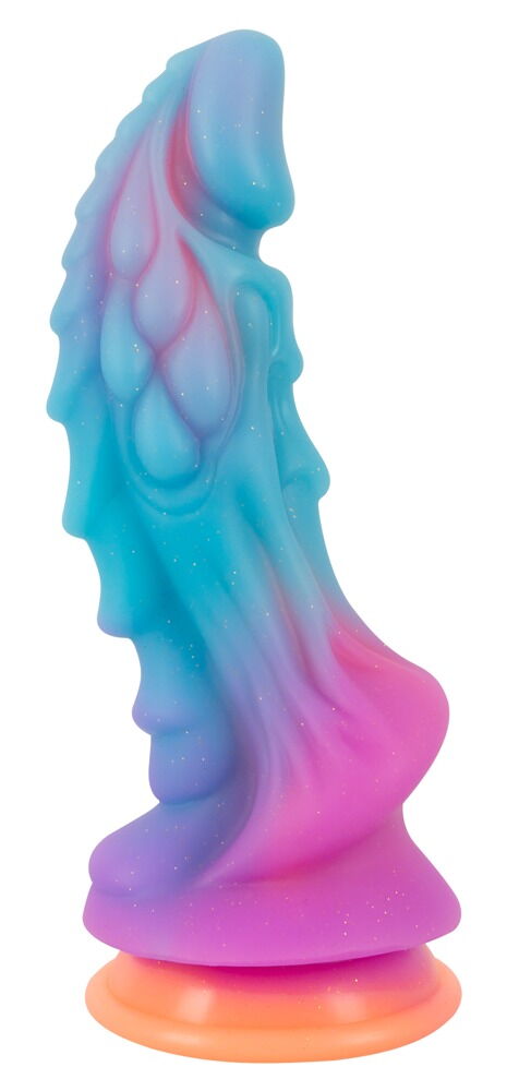 Beasty Cocks Mystic Dragon - Dildo Fantasy Glitterato con Ventosa
