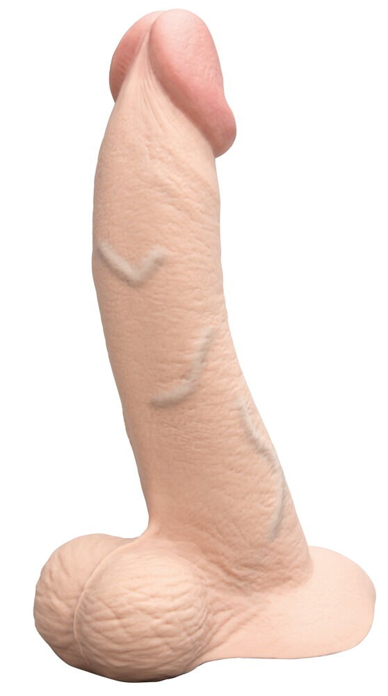 b-Vibe Slipskin Curvy - Dildo Realistico Curvo con Ventosa