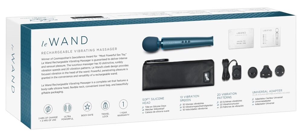 Le Wand Rechargeable Vibrating Massager - Massaggiatore Bianco