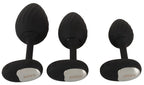ANOS - Set de 3 Plugs Anales Vibradores con Mando