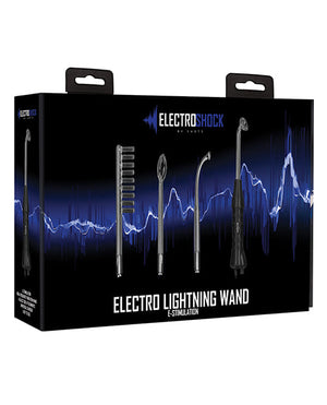 Bacchetta elettrica Shots Electroshock Lightning Wand - Nera