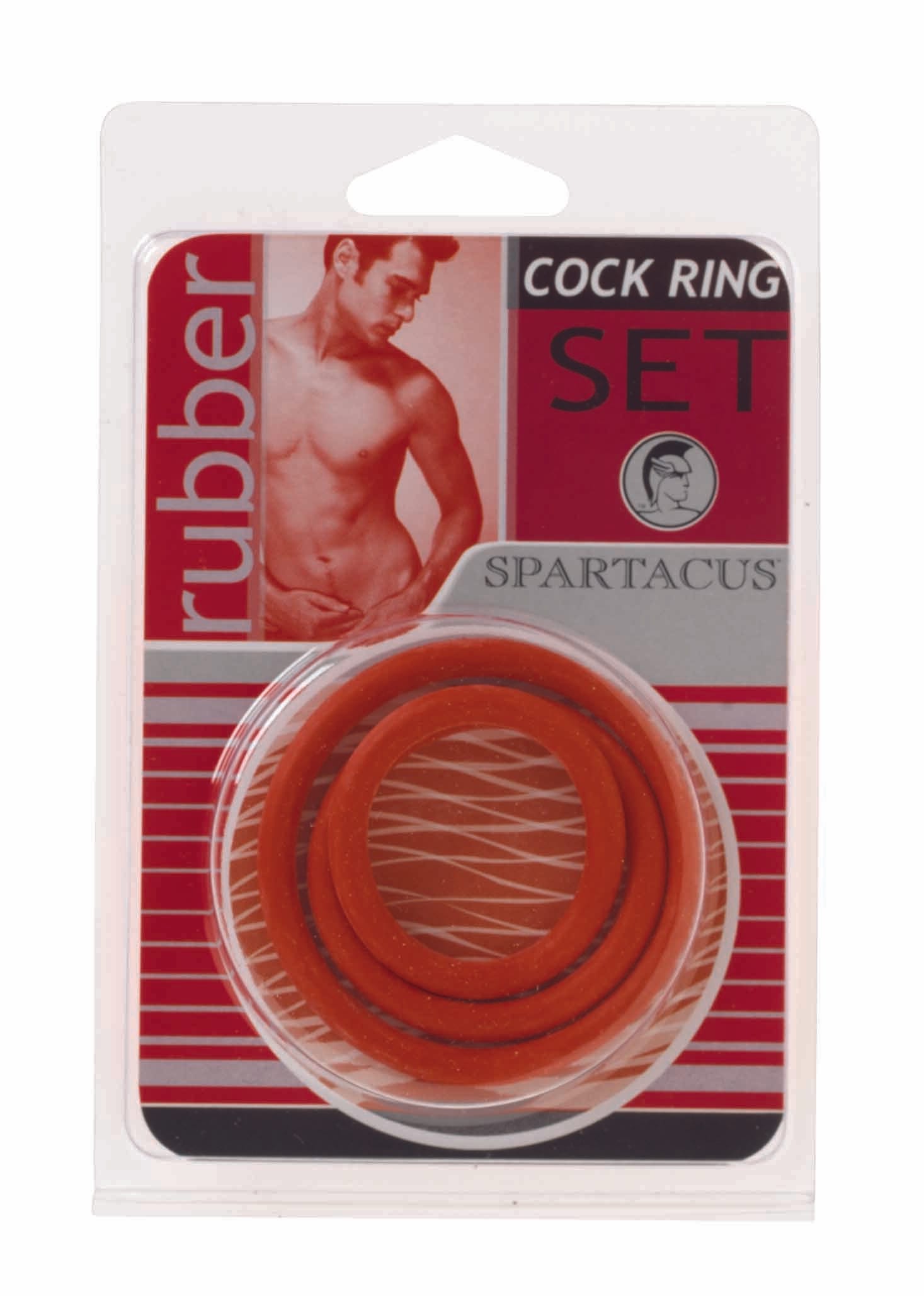 Soft c ring set red