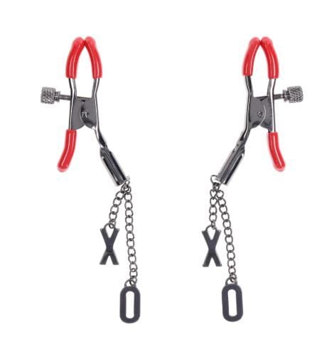 Ex's & oh's nipple clamps
